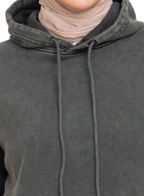 Cilantro Washed O - S Hoodie - Khotwh